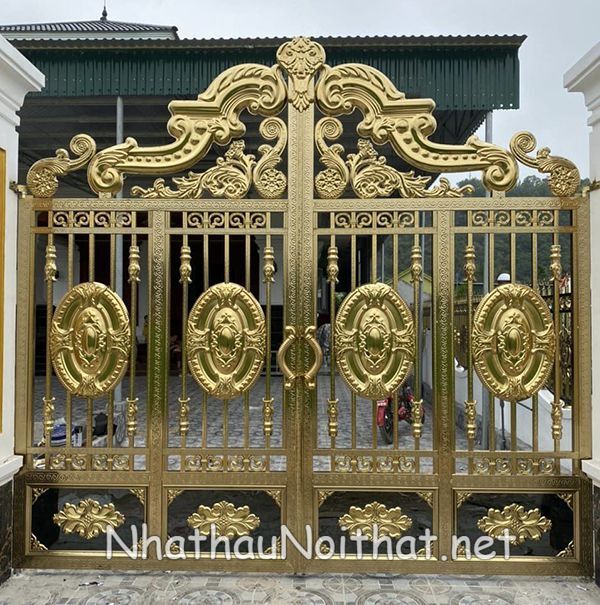 Xem 50 Mẫu Cửa Cổng Inox 2 Cánh Đẹp Vừa Ra Mắt – Báo Giá Cực Hấp Dẫn mau cua cong inox 2 canh 47