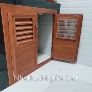 Mẫu cánh cừa nhôm tủ bếp đẹp giá rẻ