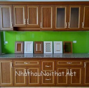 Mẫu cánh cừa nhôm tủ bếp đẹp giá rẻ