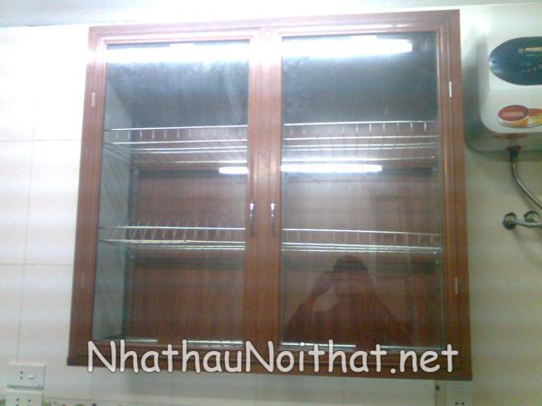Báo Giá Tủ Bếp Nhôm Kính Treo Tường - Xem Ngay 30 Mẫu Đẹp Mới Nhất tu bep nhom kinh treo tuong 20