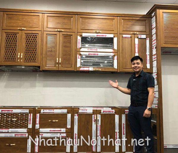 Top 30 Mẫu Tủ Bếp Nhôm Xingfa Đẹp – Báo Giá Xưởng Tiết Kiệm 30% tu bep nhom xingfa 16