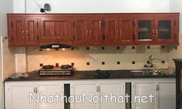 Top 30 Mẫu Tủ Bếp Nhôm Xingfa Đẹp – Báo Giá Xưởng Tiết Kiệm 30% tu bep nhom xingfa 17