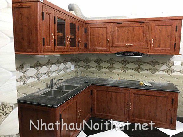 Top 30 Mẫu Tủ Bếp Nhôm Xingfa Đẹp – Báo Giá Xưởng Tiết Kiệm 30% tu bep nhom xingfa 19