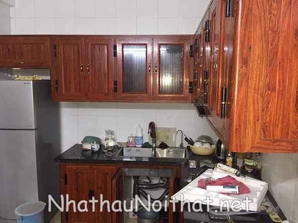 Top 30 Mẫu Tủ Bếp Nhôm Xingfa Đẹp – Báo Giá Xưởng Tiết Kiệm 30% tu bep nhom xingfa 26