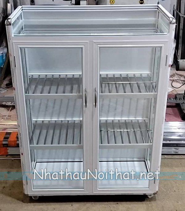 Tủ Chạn Bát Nhôm Kính Đẹp – Xem Báo Giá & 30 Mẫu Hot Nhất Năm Nay tu chan bat nhom kinh 16