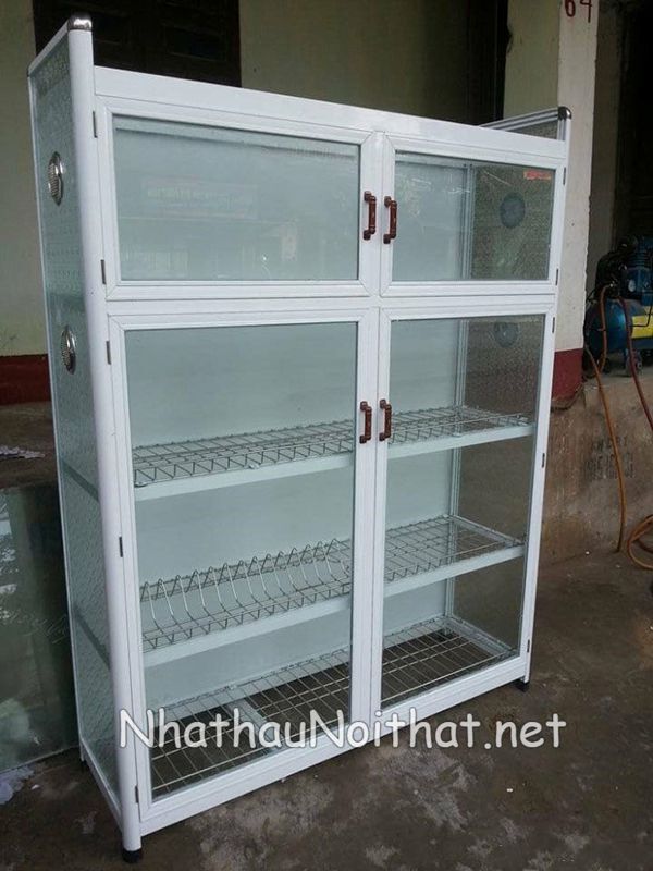 Tủ Chạn Bát Nhôm Kính Đẹp – Xem Báo Giá & 30 Mẫu Hot Nhất Năm Nay tu chan bat nhom kinh 26