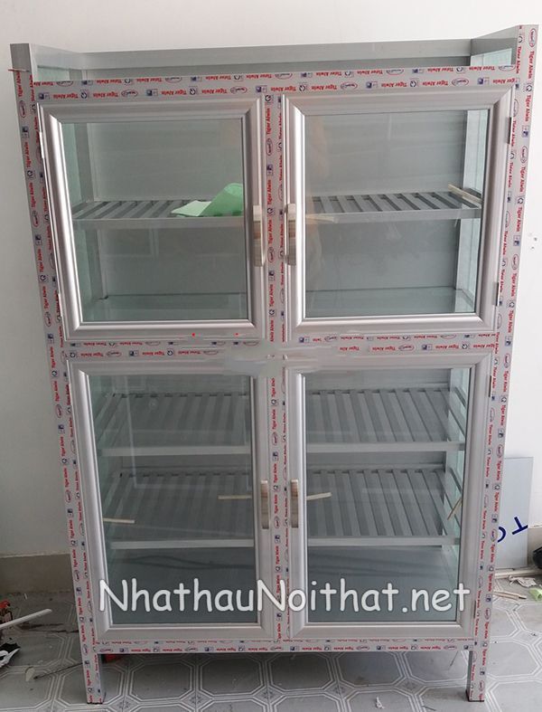 Tủ Chạn Bát Nhôm Kính Đẹp – Xem Báo Giá & 30 Mẫu Hot Nhất Năm Nay tu chan bat nhom kinh 27