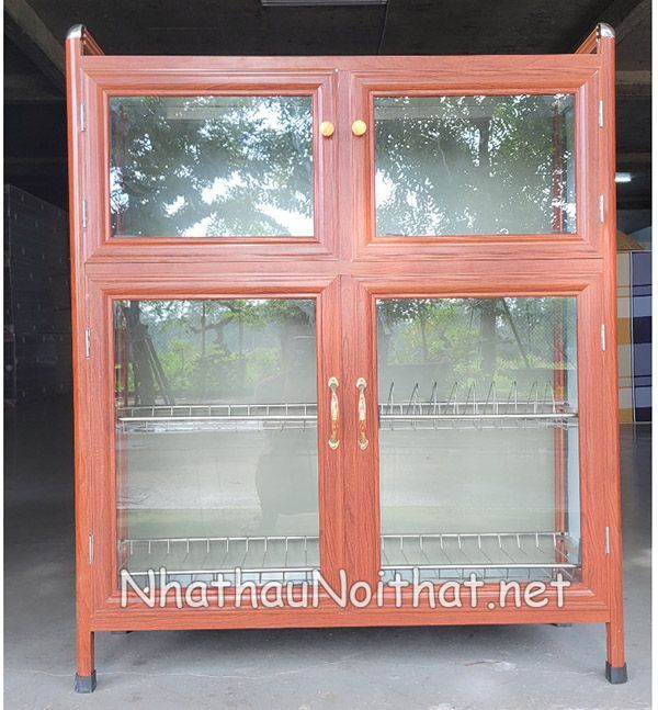 Tủ Chạn Bát Nhôm Kính Đẹp – Xem Báo Giá & 30 Mẫu Hot Nhất Năm Nay tu chan bat nhom kinh 28
