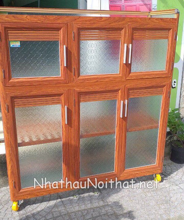 Tủ Chạn Bát Nhôm Kính Đẹp – Xem Báo Giá & 30 Mẫu Hot Nhất Năm Nay tu chan bat nhom kinh 32