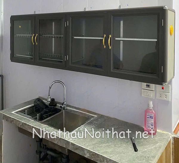 Tủ Chạn Bát Nhôm Kính Đẹp – Xem Báo Giá & 30 Mẫu Hot Nhất Năm Nay tu chan bat nhom kinh 51